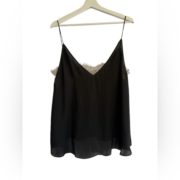 Free People Intimately Tank Lace Bandeau Inset Plunging V
Neck Cami Size Medium - Picture 1 of 16